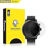 SPGuard Compatible Amazfit Stratos Screen Protector [6-PACK], LiQuidSkin bubble-free Screen Protector Extremely Smooth and Frictionless HD Clear Film