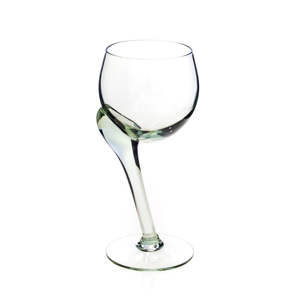 Fair Trade Crooked White Wine Glass Pair 220ml [SU1]