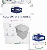 Welari MiltonBaby Cold Water Steriliser 28 Tablets Holds 6 Bottles 5L view 1