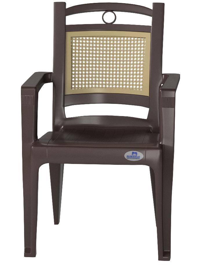 Nilkamal 2197 Plastic Chair Weather Brown Amazon In Furniture