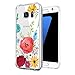 Clear Case for Samsung Galaxy S21 Plus Soft TPU+Hard PC Shockproof Case Samsung S21 Plus Cover Case for Galaxy S21 Plus Flower Case Protection Back Case Samsung Galaxy S21 Plus Phone Case 2021 6.7