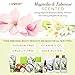 Birthday Gifts from Daughter and Son, Bath and Body Birthday Gift Basket For Women and Men – Magnolia & Tuberose Home Spa Set, Includes Fragrant Lotions, Massage Oil, Bath Towel & More - 9pc Set