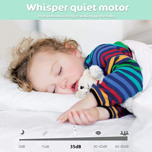 Baby Nail File Electric Nail Trimmer, Baby Nail Filer Kit with Nail