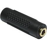 kenable 3.5mm (3.5 mm) Jack Coupler Joiner - Stereo Headphone Jack GOLD