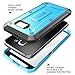SUPCASE Unicorn Beetle PRO Series Designed for Galaxy S6 Case, with Built-in Screen Protector Full-body Rugged Holster Case for Galaxy S6 (2015 Release) (Blue/Black)