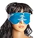 HealthAndYoga™ Relaxing Gel Eye Mask (Pack of 1) - Cools Eyes, Helps to Sleep, Manages Puffiness, Under Eye Bags, Strain & Tiredness - Hot & Cold Compress - Comfortable Strap-Travel/Office/Home