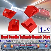 Chocobe Tailgate Handle Rod Retainer Clips Rod Clip for Nissan Qashqai Boot Handle Tailgate Repair Clips Replacement Kit Exterior Outer Door Handle