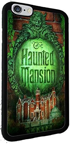 Disney Haunted Mansion Logo iPhone 8 PLUS Protective TPU Rubber iPhone Case