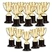 Kidsco Plastic Trophies – 12 Pack 4 Inch Cup Golden Trophies For Children, Competitions, Awards, Parties, Party favors, Props, Rewards, Prizes, Games, School, Field Day, Boys And Girls - By