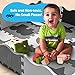 Non-Toxic Baby Play Mat for Infants with Collapsible Fence Edging for Infant Tummy Time and Activity. 48