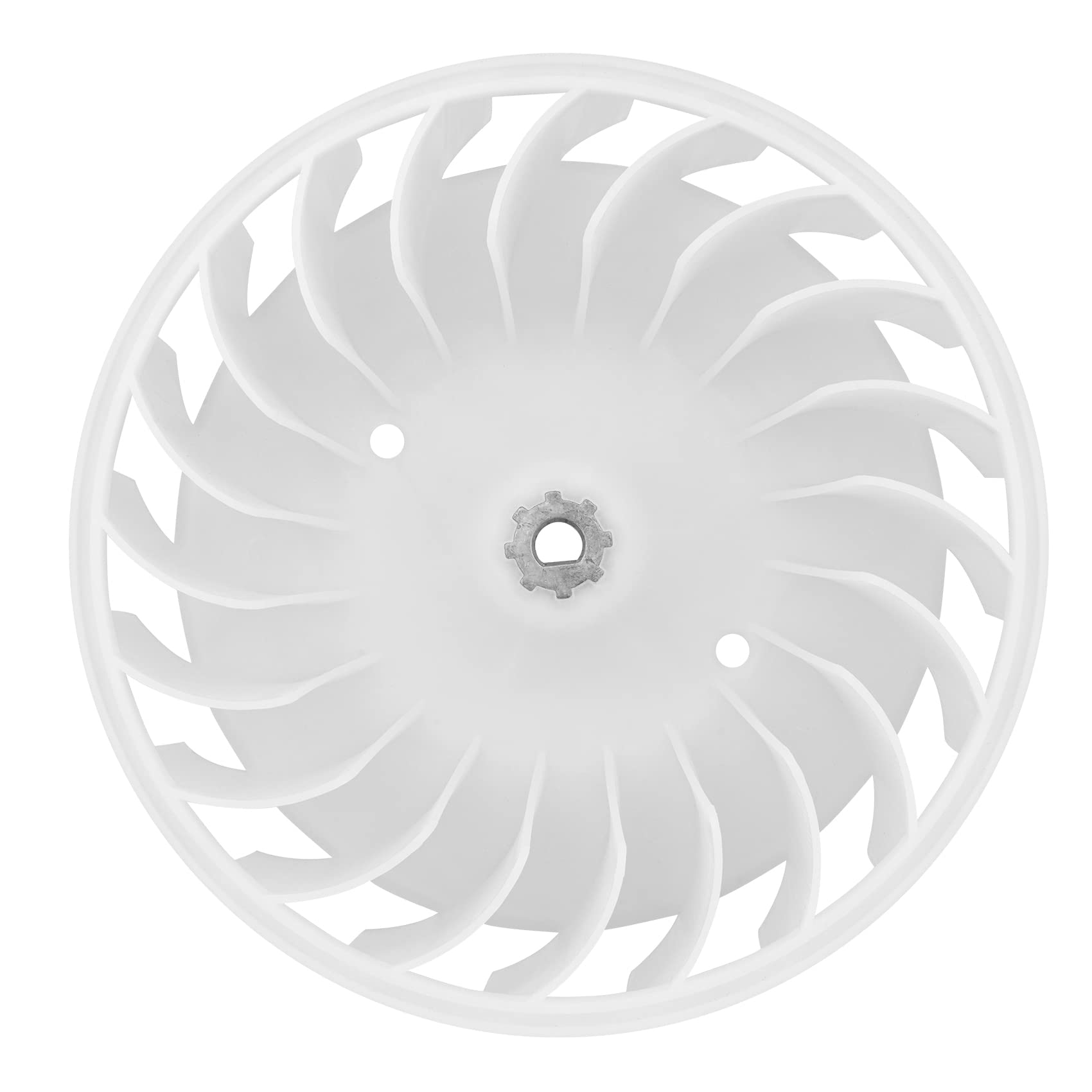 Photo 1 of DC67-00180B Dryer Blower Wheel Fan Compatible with samsung Dryer Blower Wheel Dc67-00180B,DC67-00180A,PD00002104,2310018,AP5324177,PS4212790,EAP4212790-3 Years Warranty