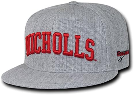 W Republic Apparel Game Day Fitted, Nicholls, Heather Grey, 7