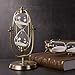Metal Hourglass 『60 Minutes 』Sand Timer,KSMA Glass Timer Sandglass One Hour Glass Vintage Home Décor for Office Study Bedroom Living Room Christmas Gift Wedding (Bronze 2)