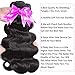 Flady Hair Brazilian Body Wave Hair 3 Bundles with Closure Unprocessed Human Hair Bundles with Closure 10A Virgin Hair 20 22 24 with 18inch Closure