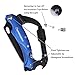 Carabiner Knife Multitool - Updated Keychain Clip with LED Flashlight, Knife, Screwdriver, Glass Breaker and Bottle Opener for Camping, Backpacking, Hiking (Blue)
