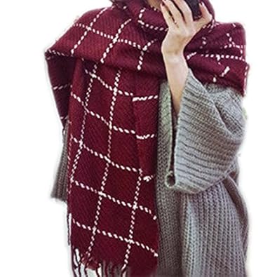 Amazon Co Jp チェック柄マフラー 大判 レディース かわいい Amazon Co Jp チェック柄マフラー 大判 レディース かわいい