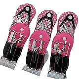 Spove Polka Dot Flip Flop Design Manicure Kit