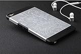 DAYJOY Luxury Fashion Design Armor Shield Shockproof Soft Silicone Protective Bumper Shield Case Cover Shell for HUAWEI HONOR MEDIAPAD X2 (SILVER)