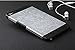 DAYJOY Luxury Fashion Design Armor Shield Shockproof Soft Silicone Protective Bumper Shield Case Cover Shell for HUAWEI HONOR MEDIAPAD X2 (SILVER)
