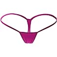 ETAOLINE Women's Low Rise Micro Back G-string Thong Panty Underwear