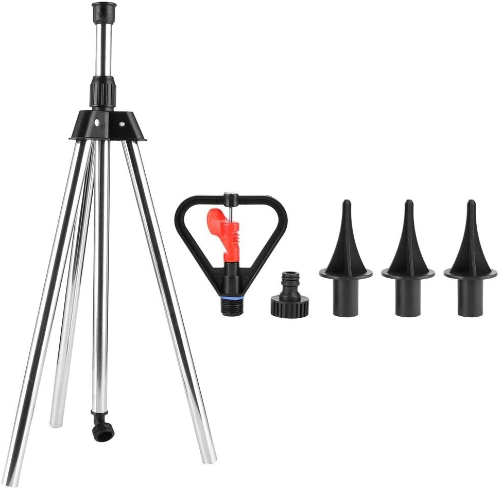 irrigatore con treppiedi