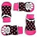 Harfkoko Pet Heroic Anti-Slip Knit Dog Socks&Cat Socks with Rubber Reinforcement, Anti-Slip Knit Dog Paw Protector&Cat Paw Protector for Indoor Wear, Suitable for Small&Medium&Large Dogs&Cats