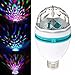 LOHOME Newest E27 3W LED Stage Light Laser Colorful Rotating RGB Bulb DJ Party Light for Disco party Club Bar KTV Wedding Show (LED Stage Light)