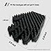 Curl Double Sided Hair Sponge Glove for Barbers Wave Twist Brush Gloves Styling Tool For Curly Hair Styling Care Dreads Afro Deva Locs Twist Dreadlocks Coil By Kasimedo