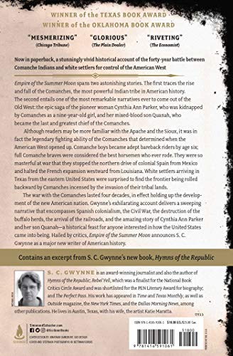 Empire of the Summer Moon: Quanah Parker and the Rise and Fall of the Comanches, the Most Powerful I - //medicalbooks.filipinodoctors.org
