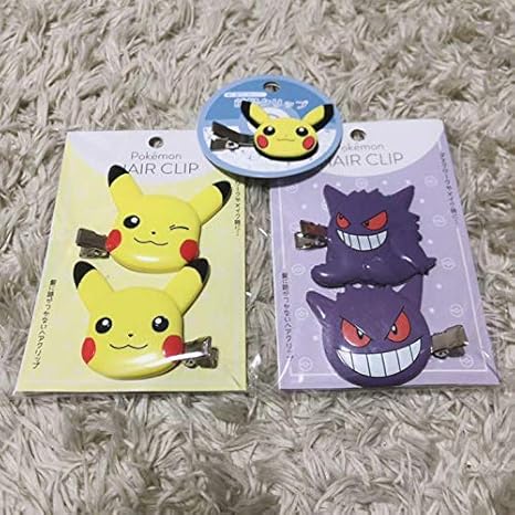 Amazon Co Jp ゲンガー ピカチュウ ポケモンセンター ヘアクリップ 前髪 ホビー 通販