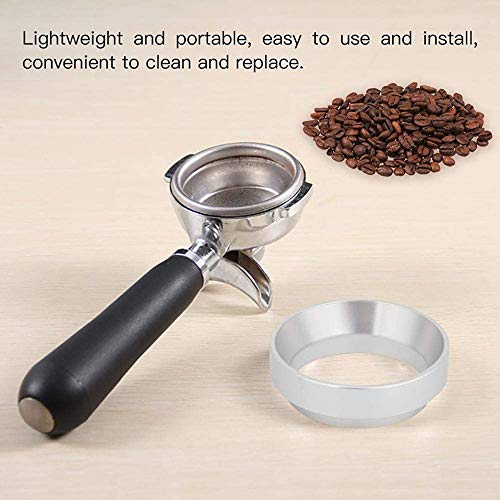 Gesh Dosiertrichter aus Aluminium für Kaffeepulver, Espresso Barista für 53 mm Kaffeefilter (A) – Bild 6