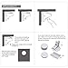 Baby & Child Safety Locks, HUIRUI Child Safety Cabinet Locks Magnetic Baby Drawer Lock Strong 3M Tape Installation No Tools Or Screws Needed with 8 Locks + 3 Keys