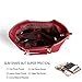 XYH PU Fashion 3 in 1 Cross Body Bags Satchel,Top-Handle Bags For Women. (Red)