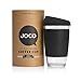 JOCO Cup 16oz - Eco-innovative Borosilicate Glass Reusable Classic Cup - (Black)