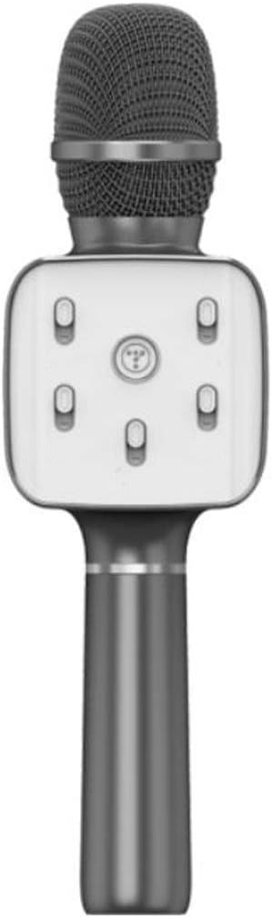 Karaoke, Bluetooth Wireless Universal Karaoke Artifact, Microphone Audio, Champagne Gold (Color : Gun Color)