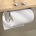 InterDesign Wingo Paper Towel Holder for Kitchen - Wall Mount/Under Cabinet, Stainless Steel