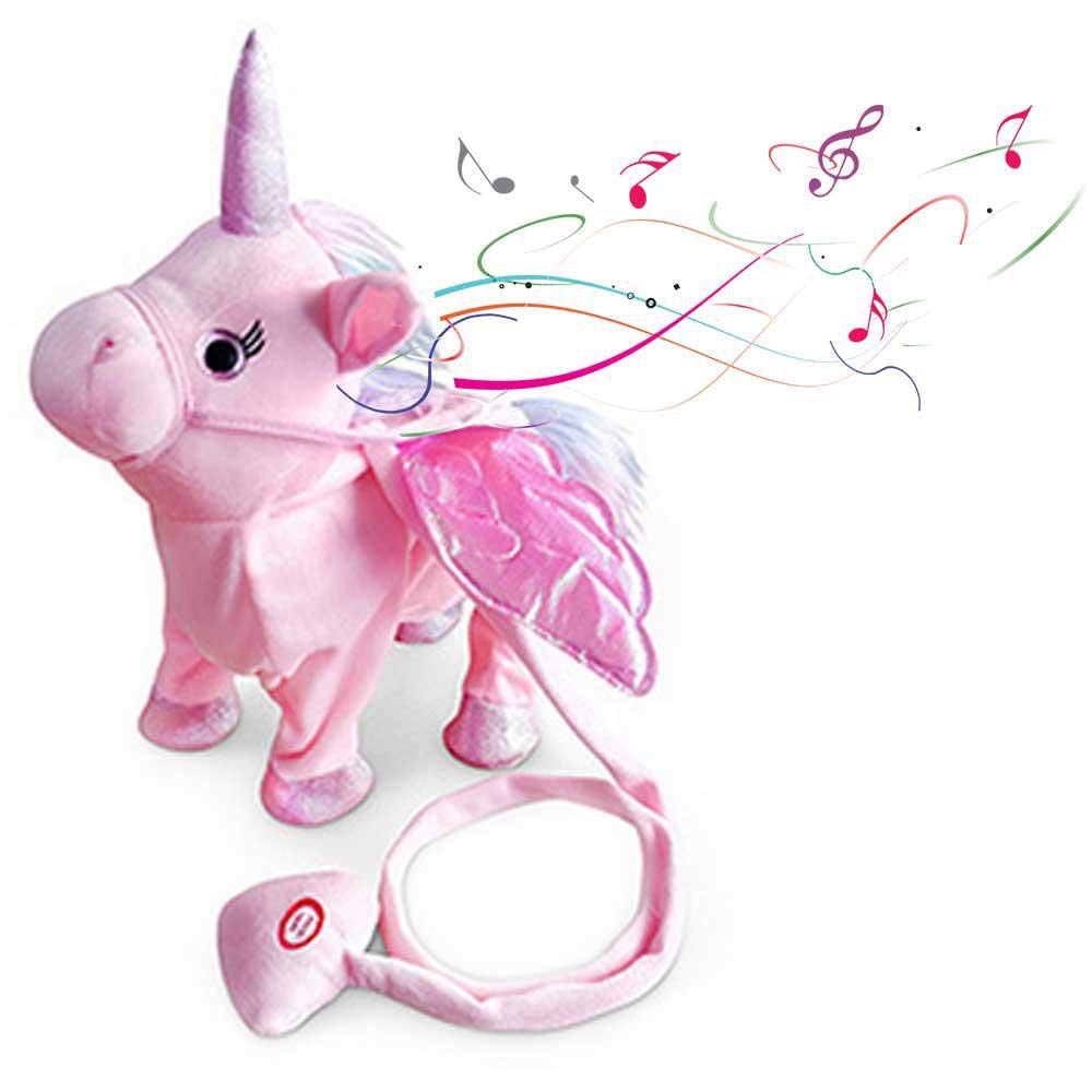 walking singing unicorn amazon