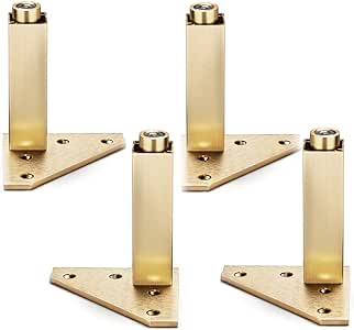 4X Patas De Metal Muebles, Patas De Soporte Para Mesa De Centro De