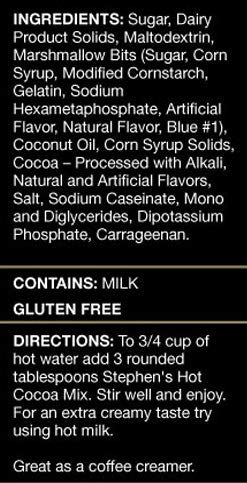 Stephen’s Gourmet Hot Cocoa, Milk Chocolate Marshmallow, 16 OZ (Pack - 1)