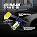 OPT7 Show Glow G1 H11 H8 H9 H16 LED Fog Light Bulbs - 10000K Deep Blue @225 LMS per Bulb - All Bulb Sizes and Colors - 1 Year Warranty (Pack of 2)