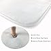 HOMESTORES 3 Piece Bathroom Rug Set - Martinique Banana Leaf Skidproof Toilet Bath Rug Mat U Shape Contour Lid Cover For Shower Spa