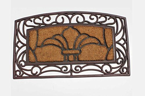 Welcome Door Mat Natural Coir and Rubber Size 18" X 30"