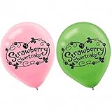 6 count Strawberry Shortcake Balloons