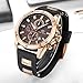 MINI FOCUS Men Casual Sport Watches Fashion Quartz Chronograph Waterproof Wristwatch for Men with Date Display …