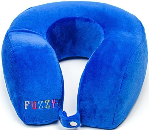 Super, soft, Therapeutic Memory Foam –Neck Pillow By “FUZZY TOT, Easy Washing U Shape Pillow –360 Head-Neck-Chin Support