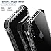 MATEPROX Compatible with iPhone Xs Case Compatible with iPhone X Case Clear Hybrid TPU Hard Cover with Thin Shockproof Bumper Protective Case (Black)