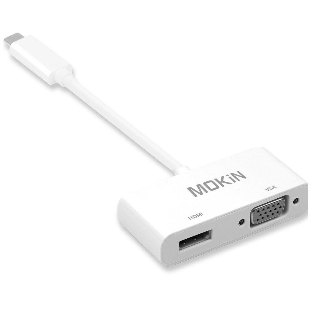 VGA HDMI 4K UHD Adapter Cable For USB-C 