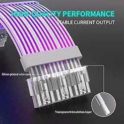 Sirlyr RGB 8 Pin PCIE Cable,3 x 8Pin (6+2) RGB GPU