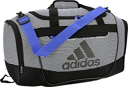 adidas Defender III Small Duffle Bag (Optic Stripe/Black)
