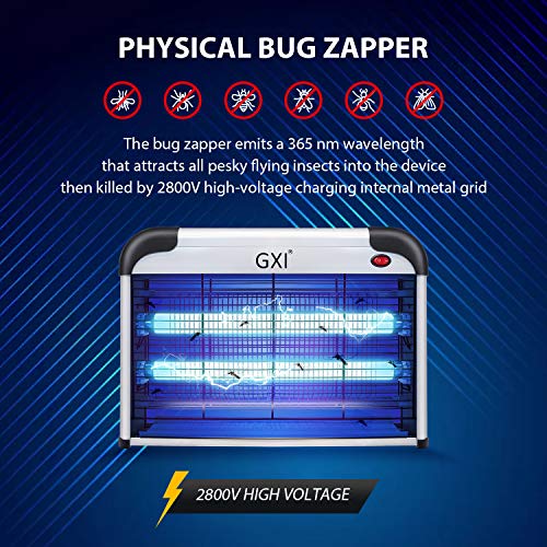 Bug Zapper 20W Fly Trap Indoor Fly Trap Electric Mosquito Zapper